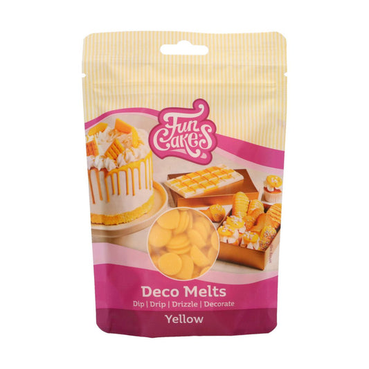 FunCakes Deco Melts -Yellow- 250g