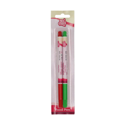 FunCakes Food Pen Red-Green Set/2