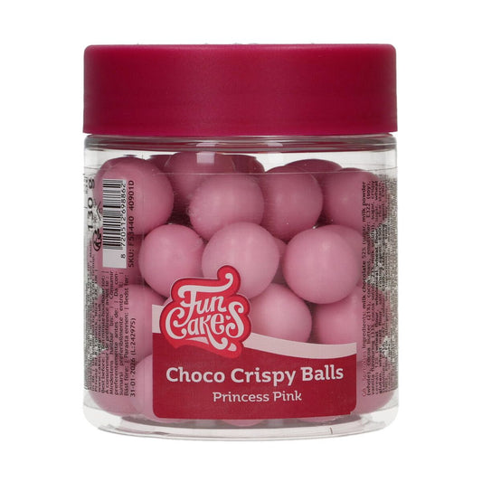 FunCakes Choco Crispy Balls - Princess Pink 130g