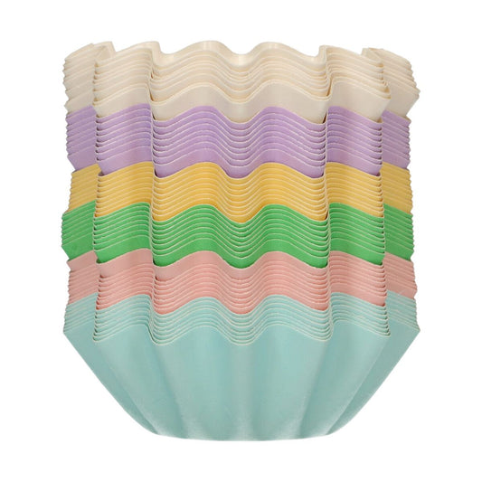 FunCakes Bloom Baking Cups - Pastel Rainbow Mix pk/48