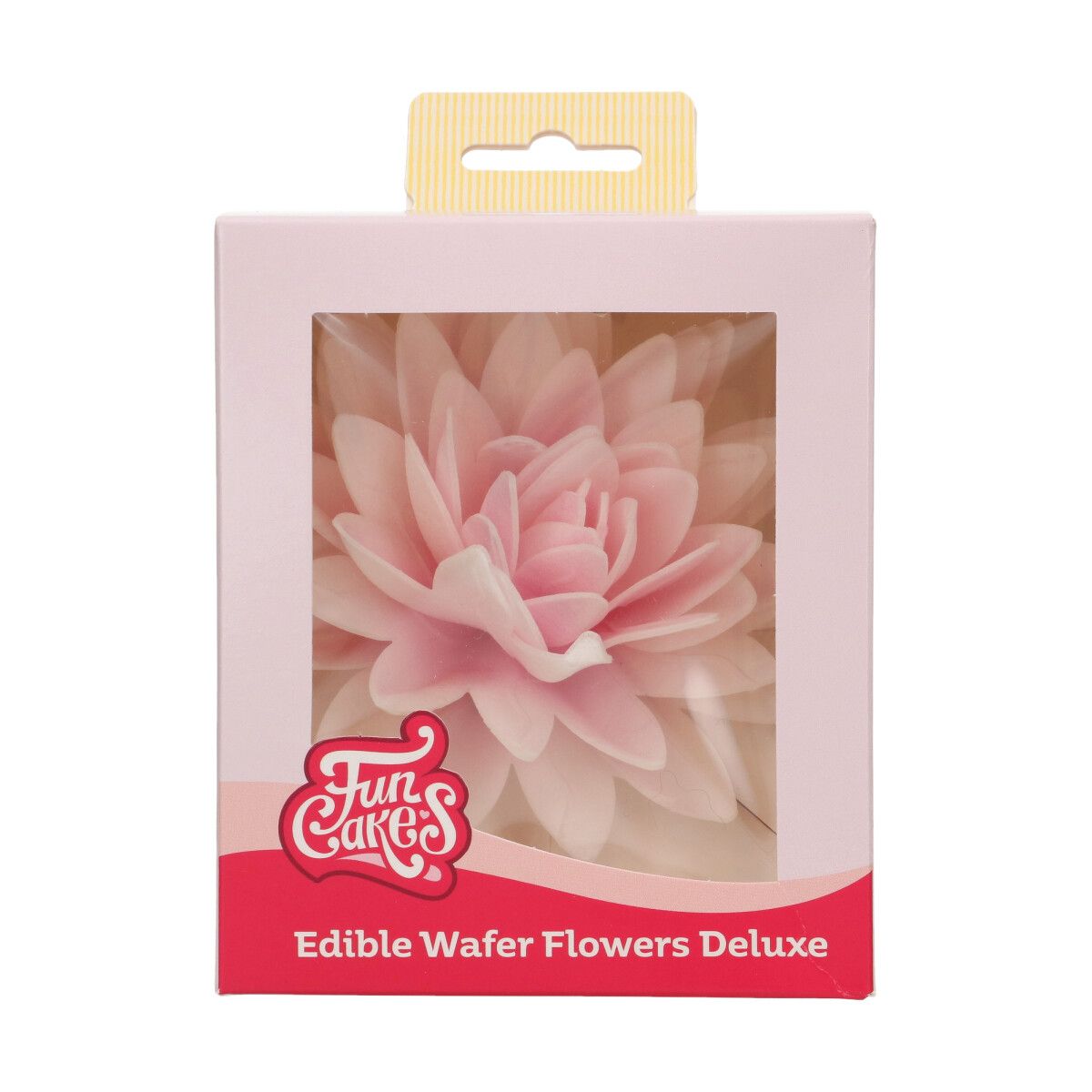 FunCakes Edible Wafer Flowers Deluxe Peony Pink Ombre Large pk/1