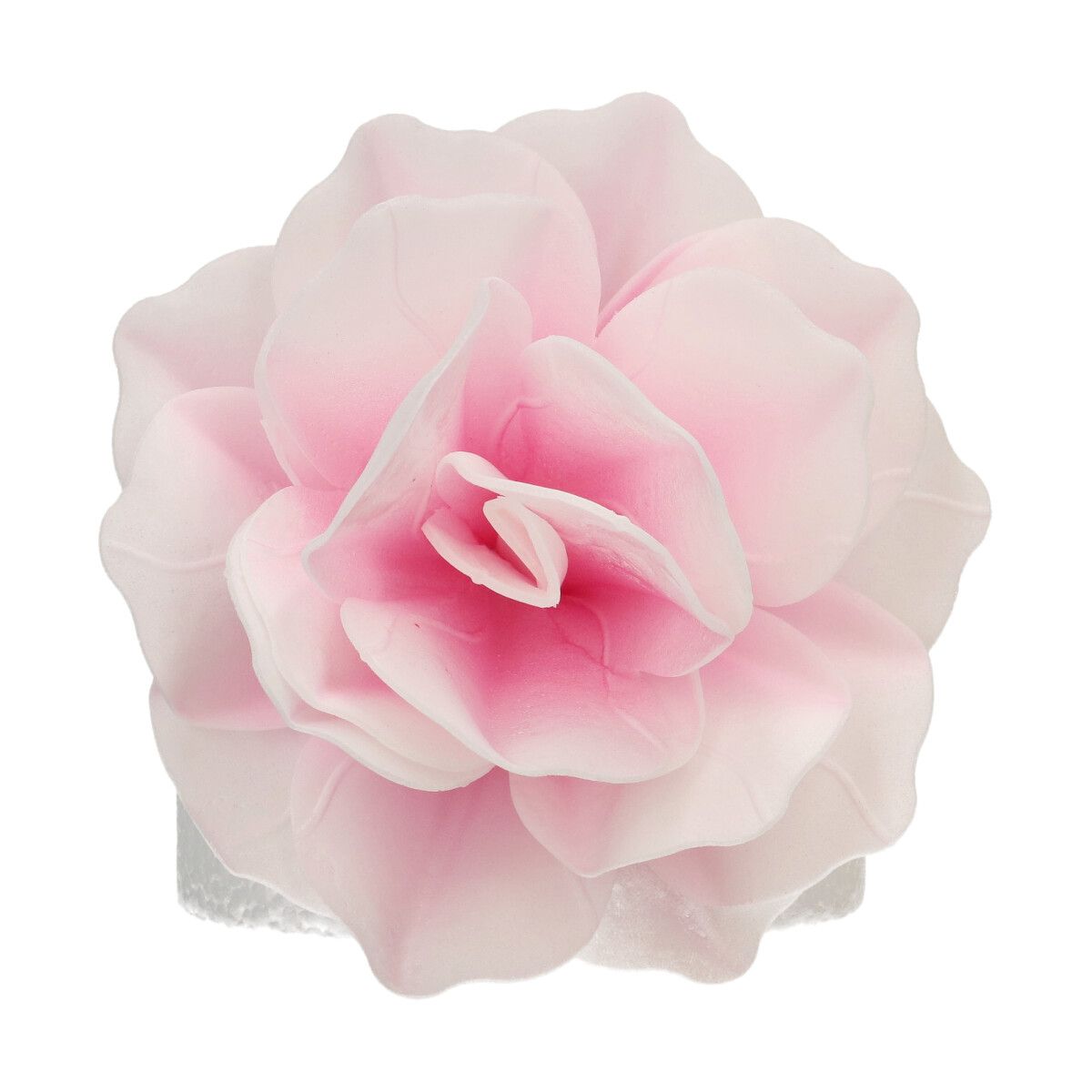 FunCakes Edible Wafer Flowers Deluxe Rose Pastella Pink Ombre Large pk/1
