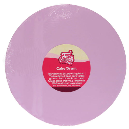 FunCakes Cake Drum Round Pastel Purple Ø 30 cm