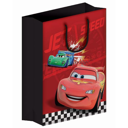 CARS GIFT BAG MEDIUM 26.5 X 33X11.3CM
