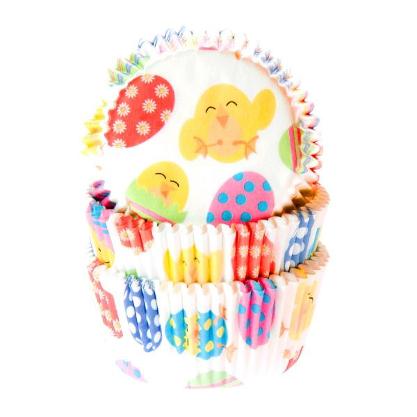 House of Marie Baking Cups Easter Chick pk/50