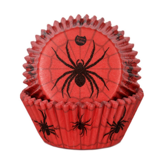 House of Marie Baking Cups Spider set/48
