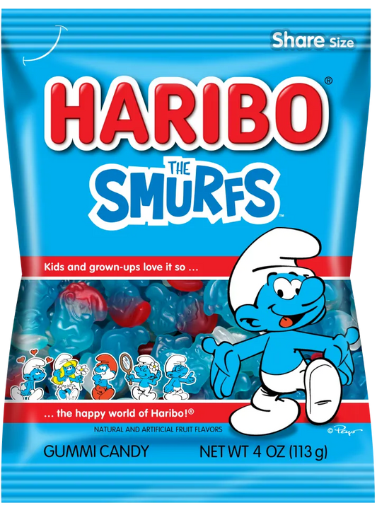 Haribo Smurfs