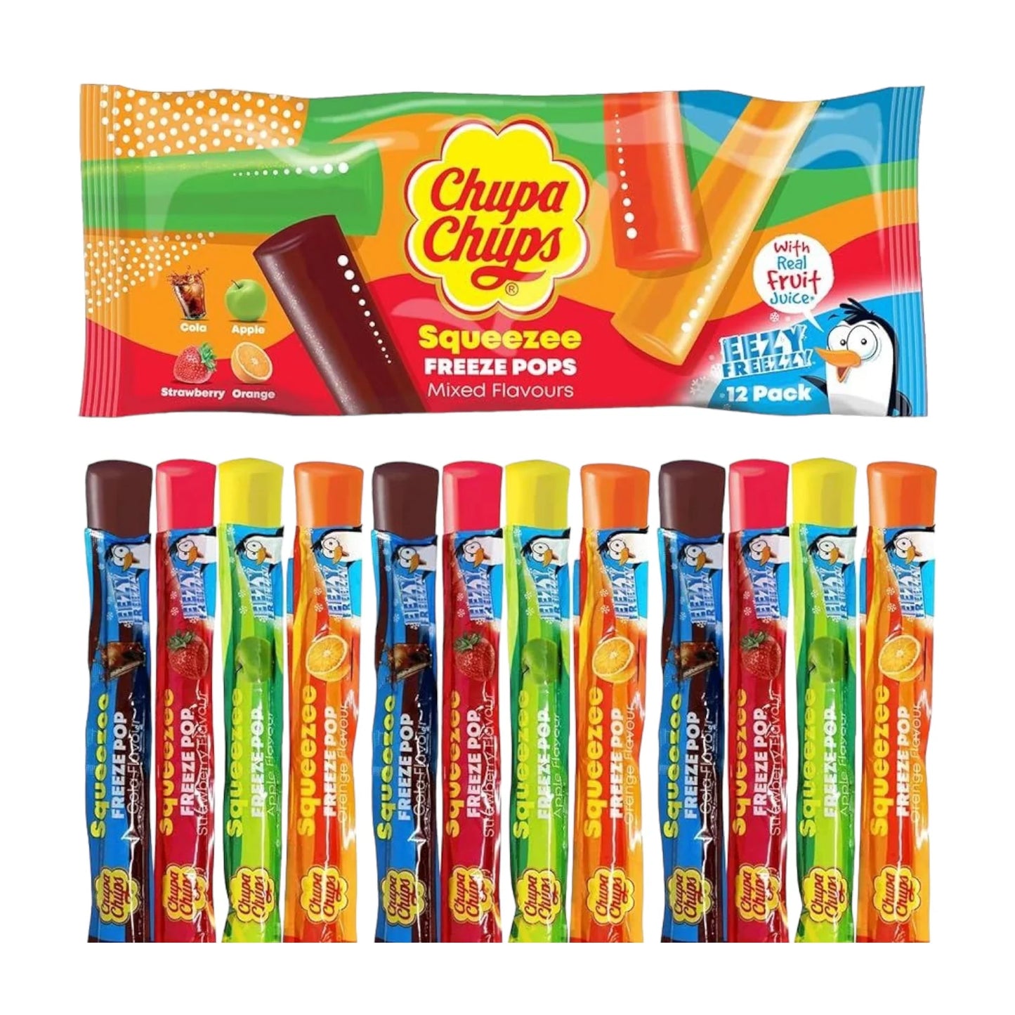 Chupa Chups Squeeze Freeze Pops