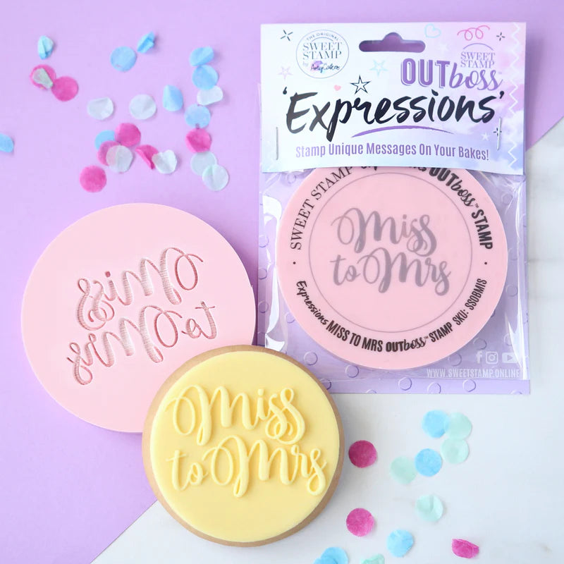 Sweet Stamp OUTboss Expressions - Miss to Mrs - Regular Size