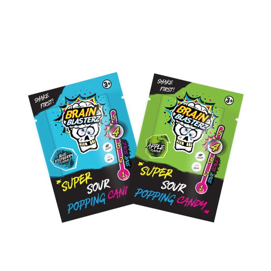 Brain Blasterz Super Sour Popping Candy