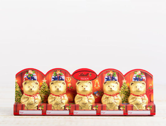 Lindt Mini Teddy Bears 10g x 5