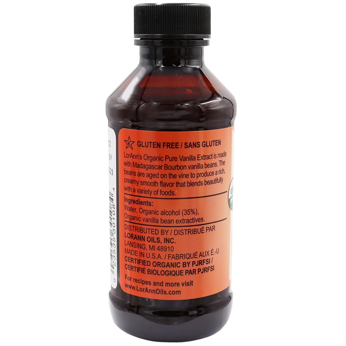 LorAnn Pure Madagascar Vanilla Extract - 118ml