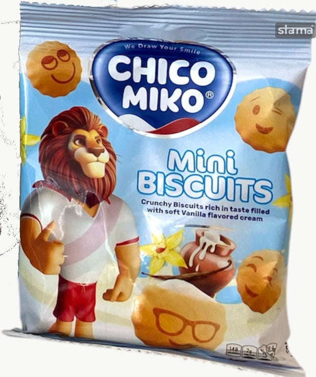 [3 PACKS FOR €1] Chico Miko Mini Biscuits Vanilla 30g