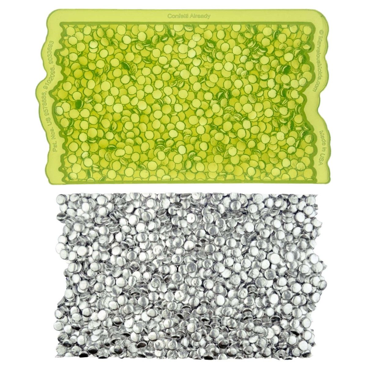 Marvelous Molds Silicone Mold - Confetti Already Simpress