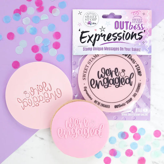 Sweet Stamp OUTboss Expressions - We're engaged - Regular Size