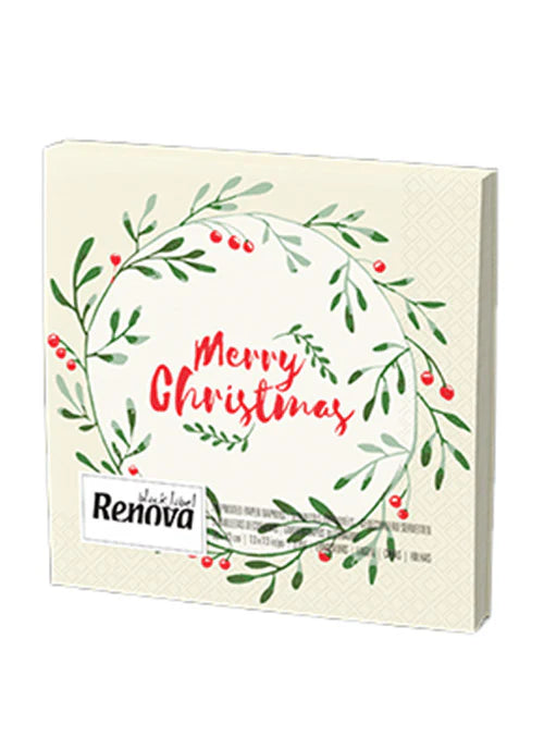 Renova Merry Christmas Napkins