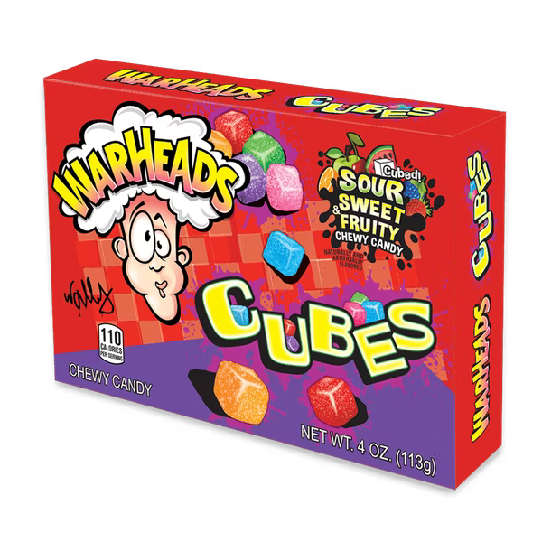 Warheads Sour Cubes