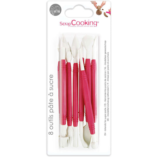 Scrapcooking Fondant Modelling Tools 8 pcs