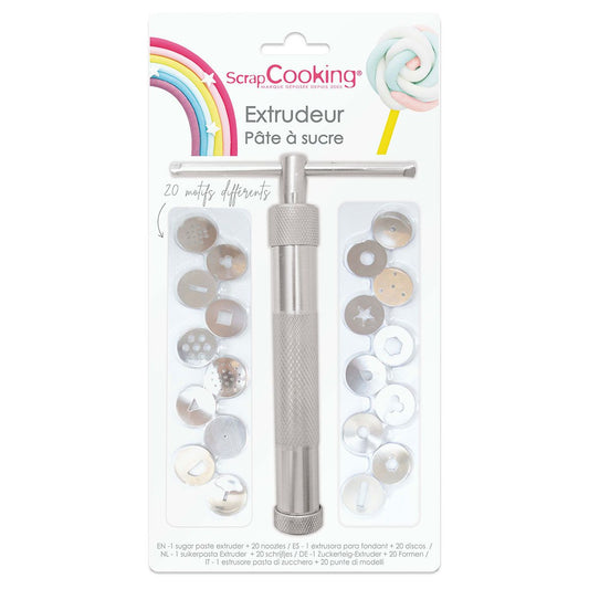ScrapCooking Sugarpaste Fondant Extruder