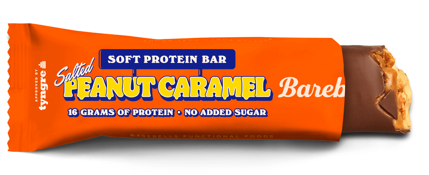 Barebells Salted Peanut Caramel Soft Protein Bar