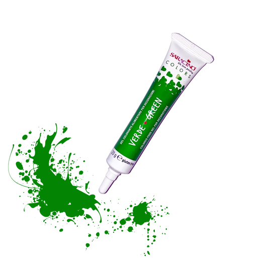 Saracino Food Gel Colour 20g Green