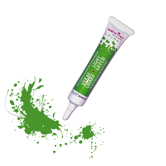 Saracino Food Gel Colour 20g Light Green