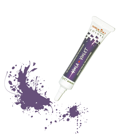 Saracino Food Gel Colour 20g Violet