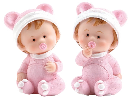 Baby Girl with Woolen Cap