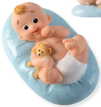 Baby Boy with Bear