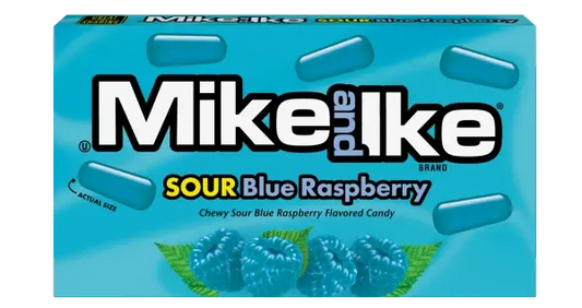 Mike & Ike Sour Blue Raspberry 22g