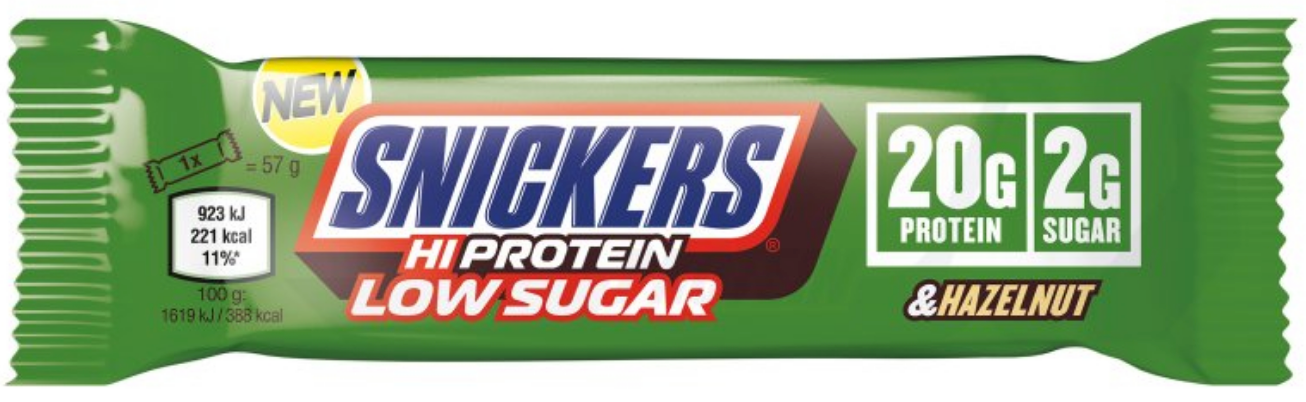 Snickers HiProtein Low Sugar Hazelnut