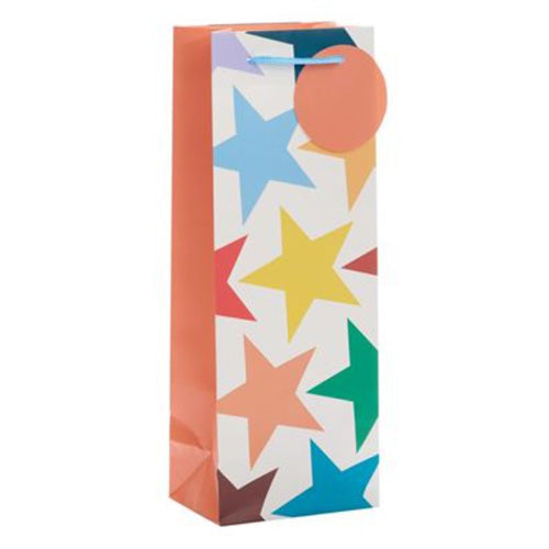GIFT BAG BOTTLE – RETRO STARS