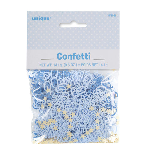 CONFETTI BLUE CHRISTENING