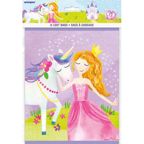 LOOT BAGS MAGICAL PRINCESS X8