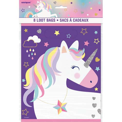LOOT BAGS UNICORN X8