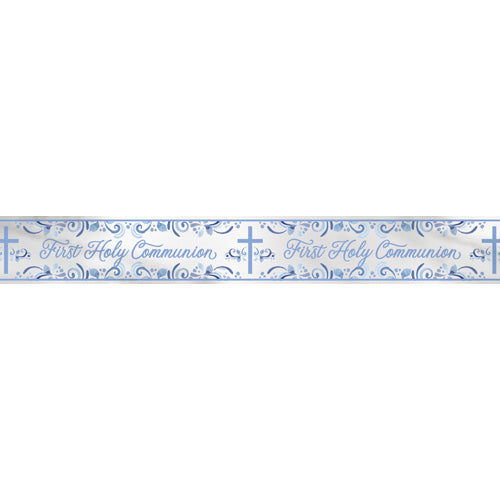 BANNER FOIL – COMMUNION BLUE