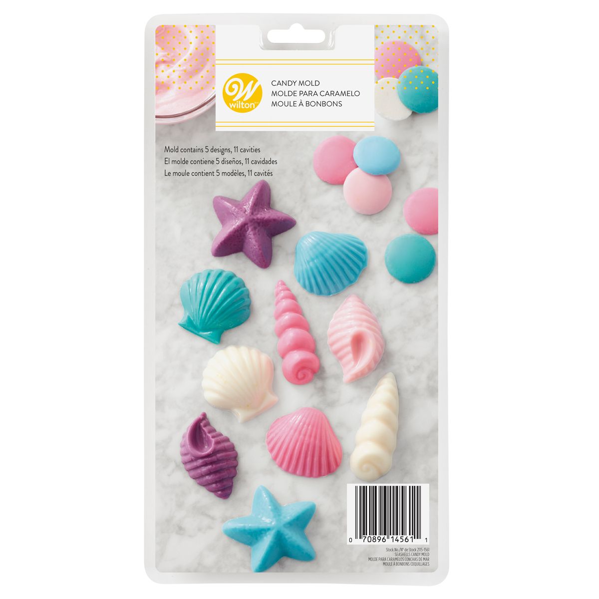 Wilton Candy Mould Seashells