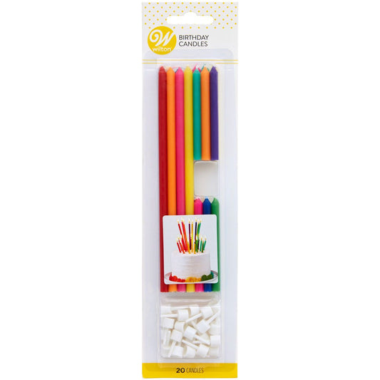 Wilton Birthday Candles Tall & Short pk/20