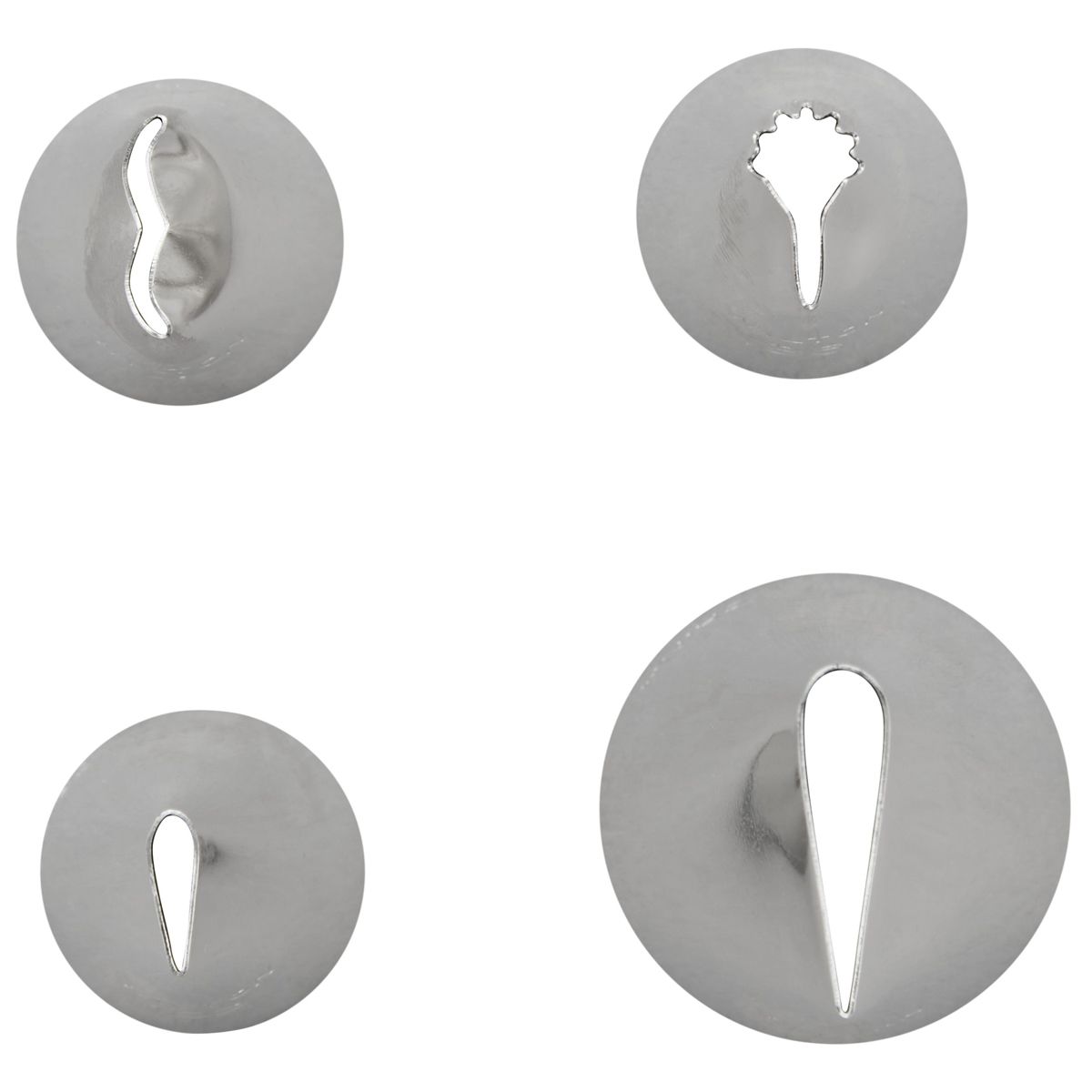 Wilton Decorating Tip Set Ruffles #86, #100, #102, #125