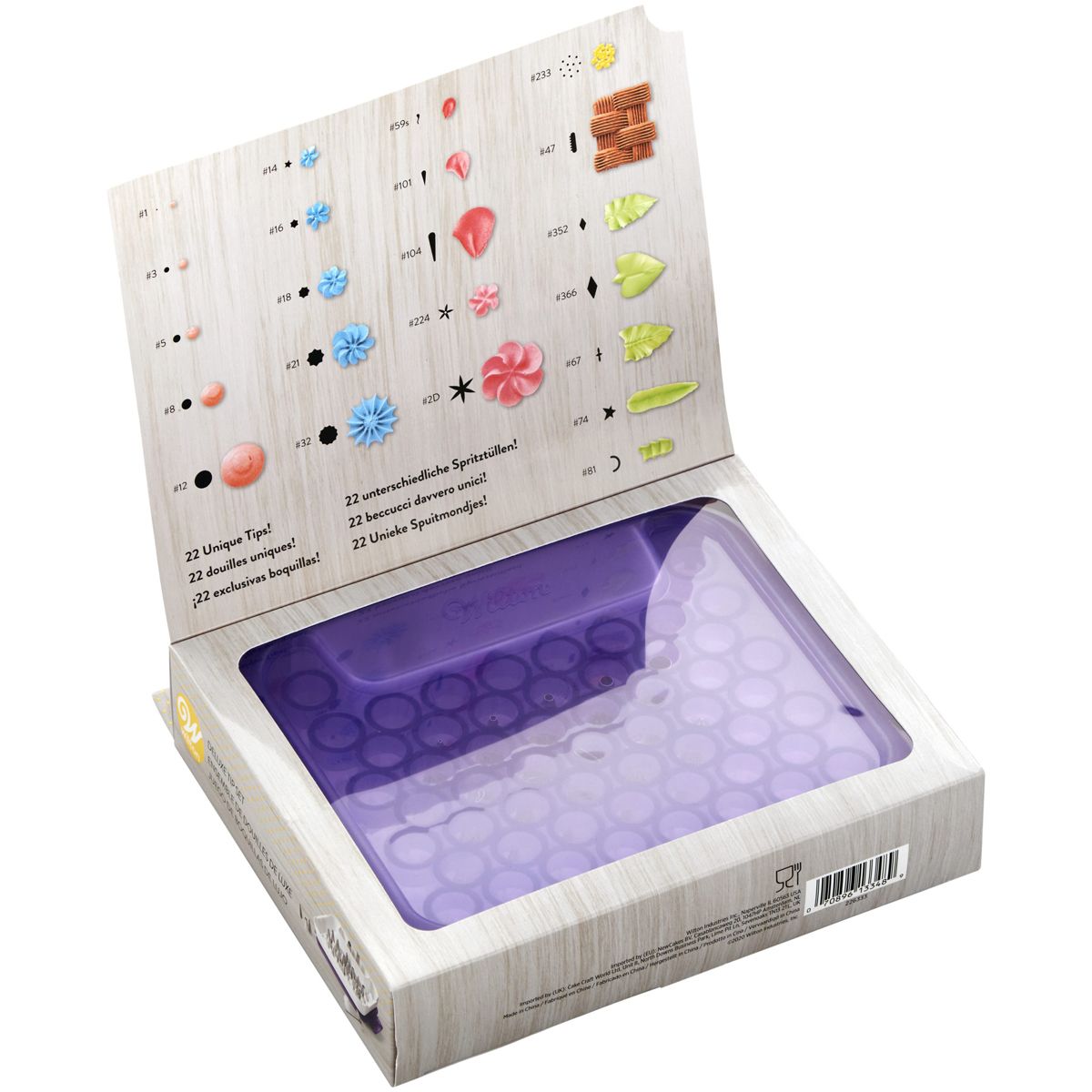 Wilton Deluxe Tip Set/22