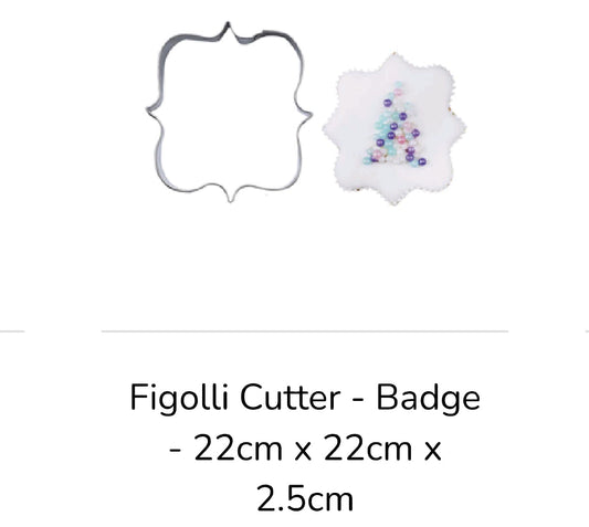 Figolli Cutter Large - Badge/Frame