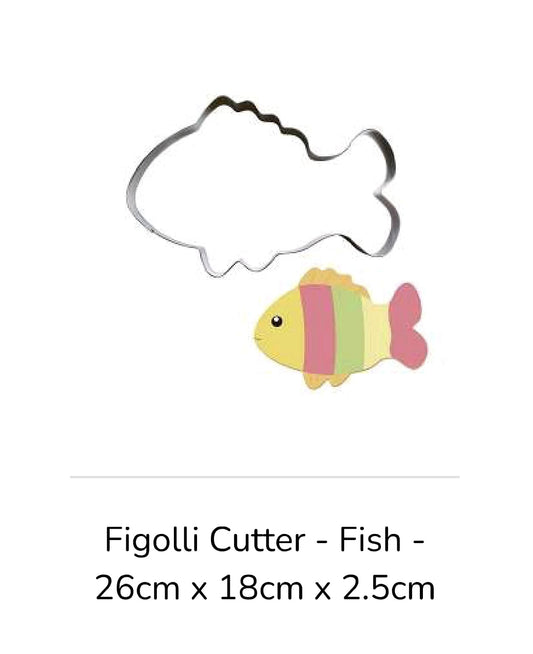 Figolli Cutter Large - Fish