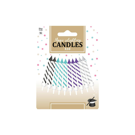 Magic Relighting Candles x10