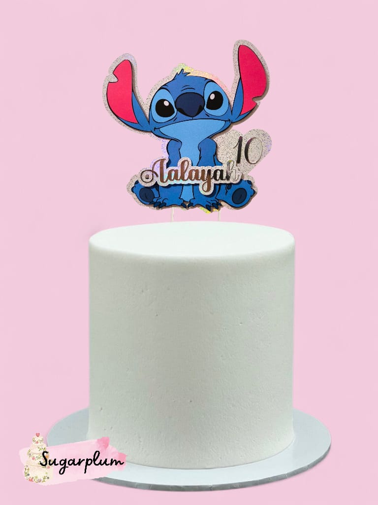 Stitch Personalised Cake Topper