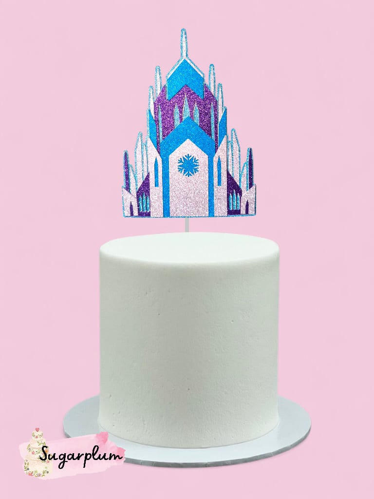Frozen Castle Cake Topper