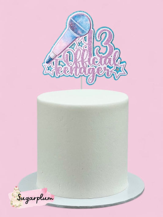 Official Teenager Pop Star Cake Topper