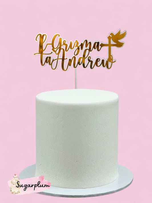 Il-Grizma Personalised Cake Topper