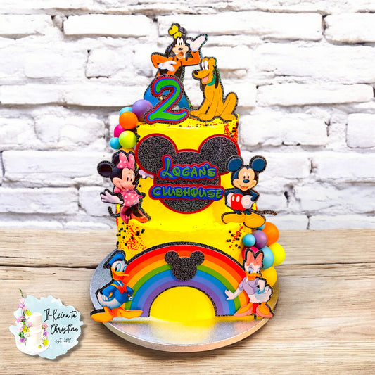 Mickey Mouse Clubhouse Set of 7 Personalised Cake Topper