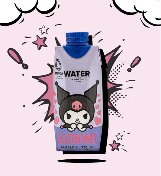 Minoa Water 330ml - Kuromi