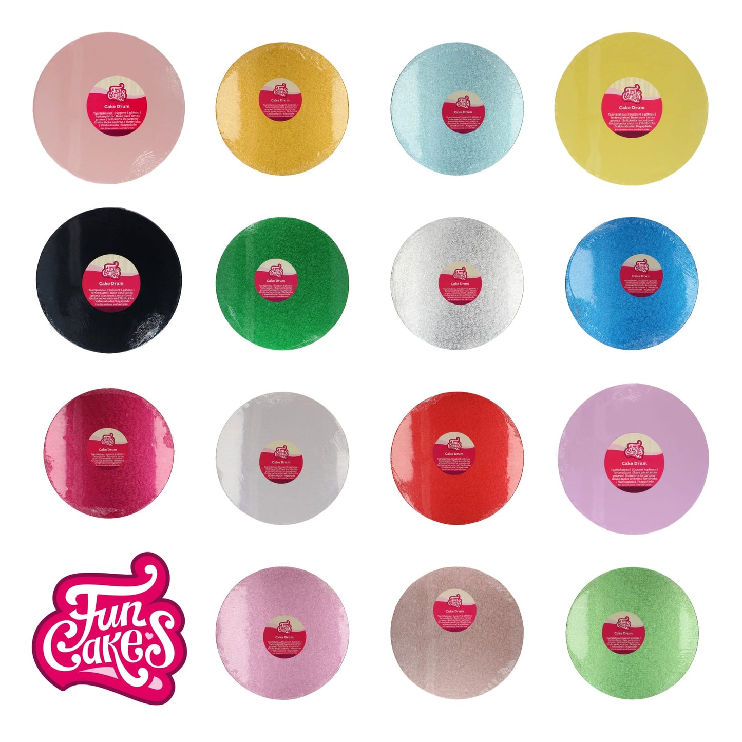 FunCakes Coloured Cake Drum 30cm
